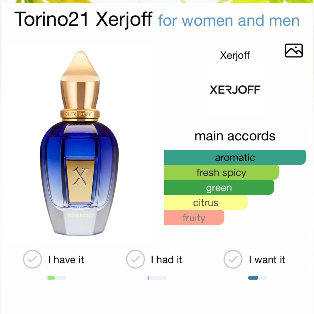 Dapper inspired by Torino21 Xerjoff